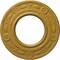 Ekena Millwork Daniela Ceiling Medallion (Fits Canopies up to 3 7/8"), 8"OD x 3 7/8"ID x 1/2"P, Iridescent Gold CM08DNIGS - alternate 1